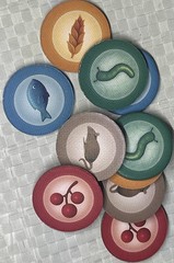 Wingspan Mixed Food Tokens Lot of 10 Replacement Set 2 of Each Type