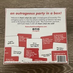 That’s What She Said Game – The Hilariously Twisted Party Game Adults Only NEW
