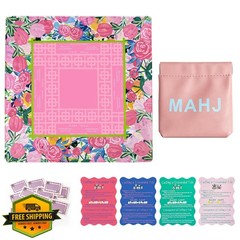 ZWFCGMMBC 31.5″ Bright Pink Mahjong Mat