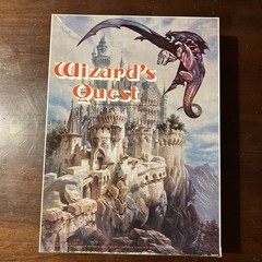 Vintage Wizard’s Quest Board Game 1979 Avalon Hill ~ 100% Complete! New Open Box