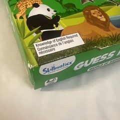 Skillmatics Guess In 10 World Of Animals Game 2-6 Players 5+ Years Homeschool
