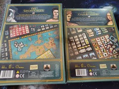 The Golden Ages Board Game + Cults and Culture Expansion Stronghold Games 2015