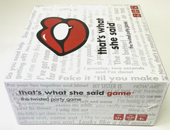That’s What She Said , The Party Game / Board Game, New Sealed, Free Shipping