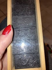 Children’s Unisex 28 Black Dominoes Game in a Wooden Pack-used Only A Few Times