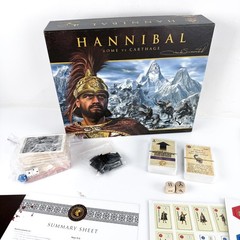 Valley Boardgame Hannibal – Rome vs. Carthage Box VG+/NM