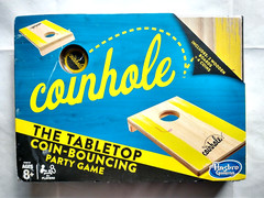 Cornhole the Tabletop Coin-Bouncing Game