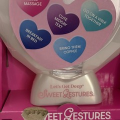 Let’s Get Deep Sweet Gestures Romance Card Game, 2+ Players, Ages 17+