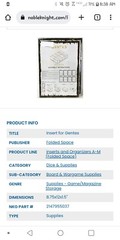 Gentes Deluxified: Folded Space Foam Insert – Tasty Minstrel 2018 Kickstarter