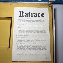Vintage 1974 RATRACE Board Game Waddingtons House of Games Canada Missing Pieces