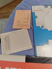 Vintage 1961 Avalon Hill Tactics II Realistic War Board Game All Original Rare