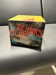 Vintage 1980 Rubik’s Cube puzzle game IDEAL 2164-2 Original Sealed Collectible