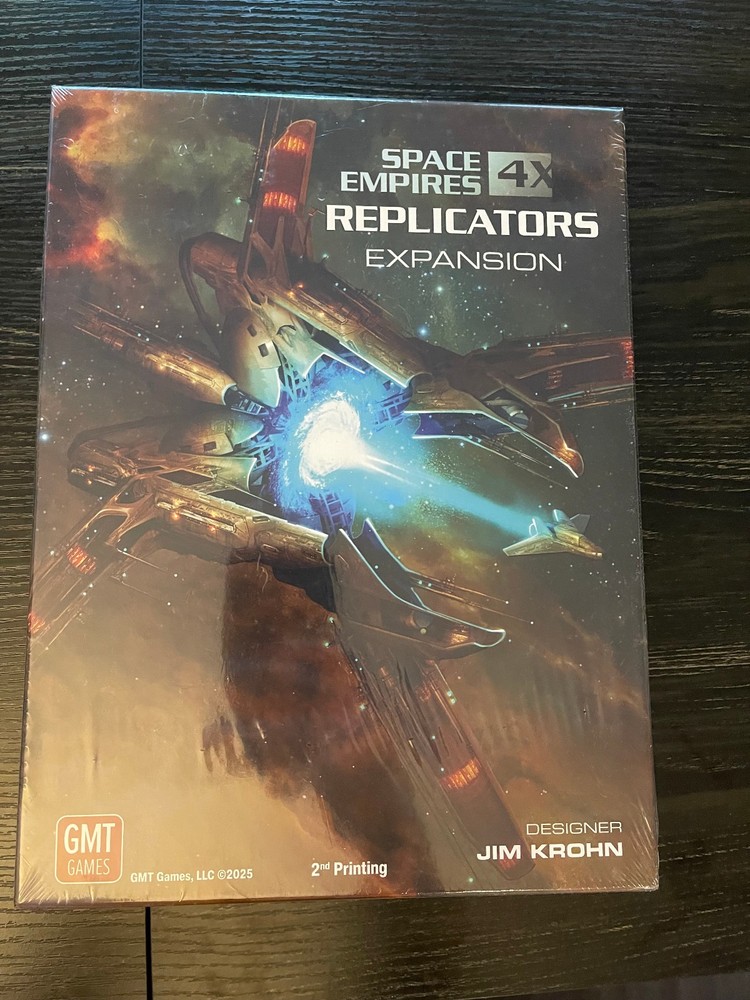 Space Empires 4X – Replicators Expansion 2nd Printing – GMT Games – Sealed