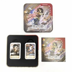 Timeline Americana Card Game Asmodee Tin 100% Complete 110 Cards