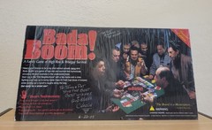 Bada Boom! Board Game 2000 Sealed Premier Edition Mafia Sopranos Style Signed