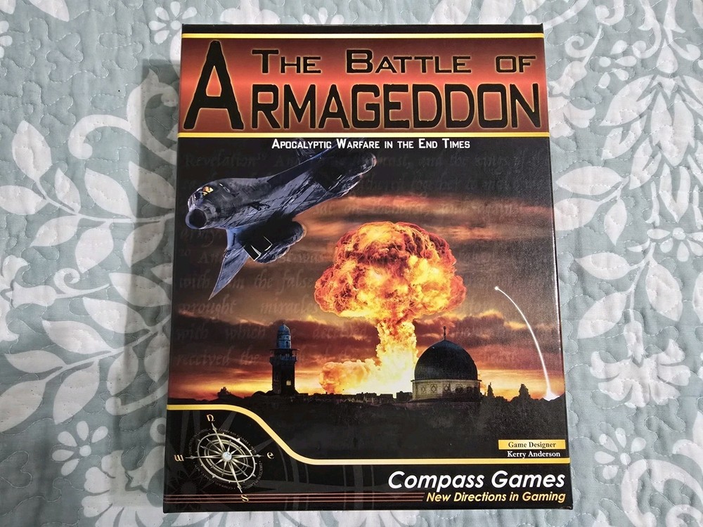 The Battle of Armageddon: Apocalyptic Warfare Board Game- Sealed