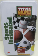 Sports Illustrated Trivia Game ~ Multi-Sport Edition in Metal Box (#2366)