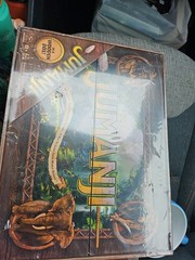 Jumanji The Game in a Real Wooden Box Edition Adventure Board Game New & Sealed