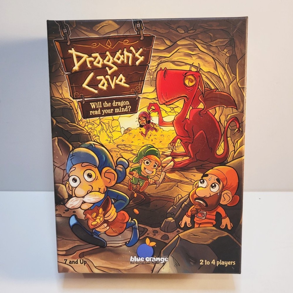 Dragon’s Cave board game – Blue Orange games – Will the Dragon read your Mind?