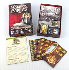 Warrior Knights: Crown and Glory Expansion NEW OPEN BOX