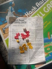 Vintage RARE 1973 Ideal Toys Hank Aaron Baseball Game