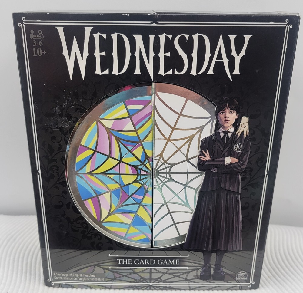 Spin Master Games Wednesday Card Game