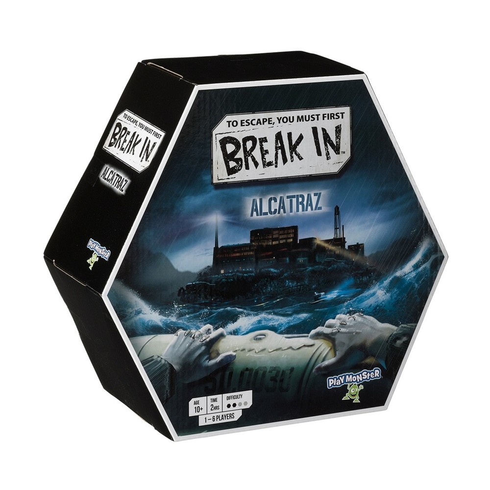 PlayMonster Board Game Break In – Alcatraz Box VG+/EX