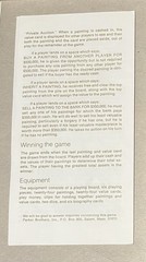 1970 Masterpiece The Art Auction Game Parker Brothers Complete