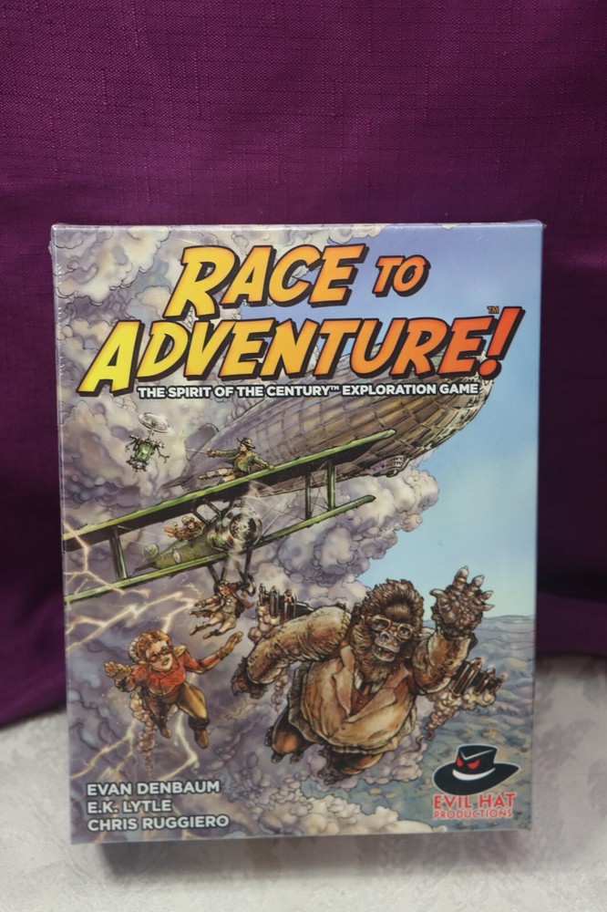 Evil Hat Productions Race To Adventure Exploration Game NEW Sealed
