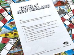 Tour of New Zealand Board Game – Excellent Condition – Holdson – Made in NZ