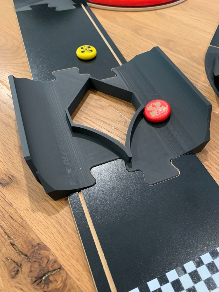 Custom PitchCar Half Pipe – 3D printed – Extension Expansion Pitch Car