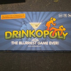 Drinkopoly Adults Only Drinking Board Game Complete 17+ Years 1-69 Players