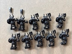 Vtg Battle Masters Board Game 8x + 2 for Repair Chaos Beastmen Replacement Parts