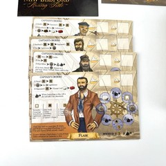 New Bedford Board Game + Rising Tide Expansion Greater Than Games Whaling READ
