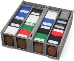 BCW Collectible Card Bin (2-Pack, Gray) | Holds 3200 Cards Each | Includes 4 …