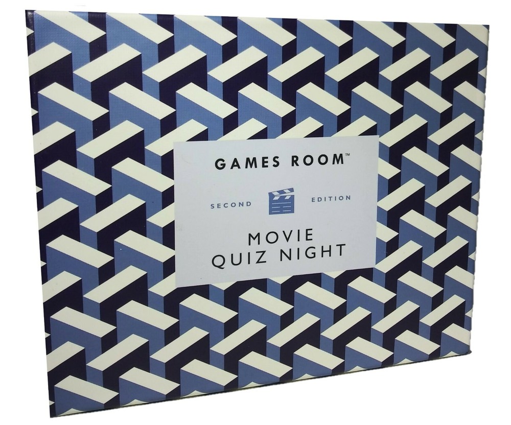 Game Room Movie Quiz Night Trivia Game Second Edition New