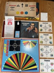 1967 Kreskin’s ESP Game by Milton Bradley Complete in Good Condition