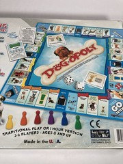 DOG-OPOLY Board Game By Late For The Sky Family Night Dog Made In USA NEW Sealed