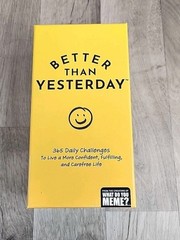 Better Than Yesterday Card Game Of 365 Daily Challenges 2022 Ages 16+ 1+Players