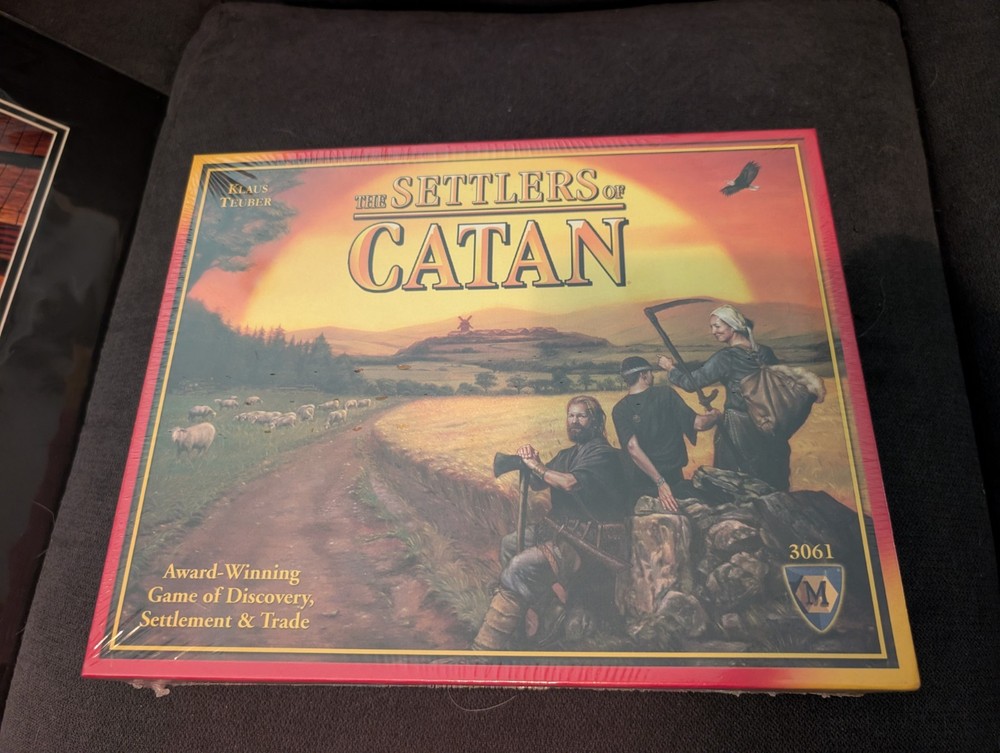 The Settlers of Catan Core Game Fully Complete Mayfair Games #3061 NEW SEALED