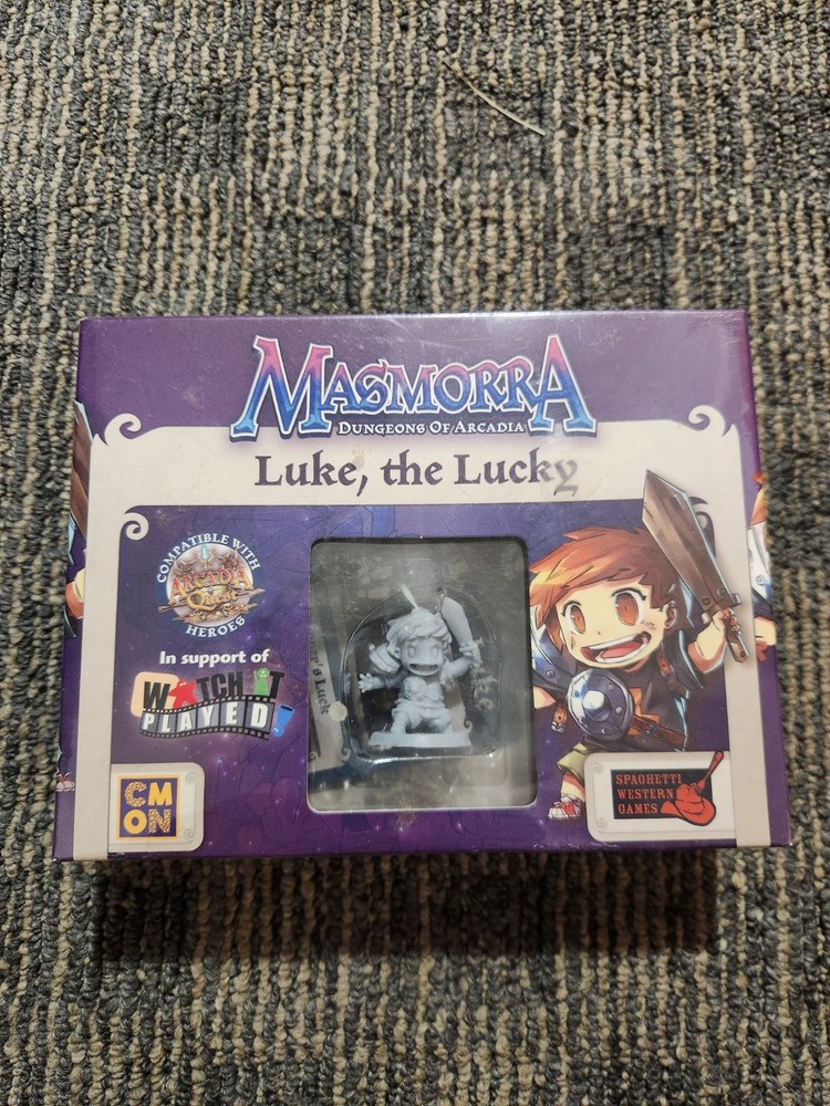 MASMORRA Dungeons Of Arcadia LUKE the LUCKY Kickstarter Exclusive **BRAND NEW**
