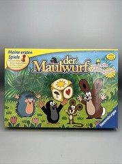 Ravensburger German Game THE MOLE AND HIS FAVORITE GAME Fun Children Board Game