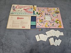 ~ Vintage Parker Bros Board Game Walt Disney’s Cinderella Game 1965 Complete ~