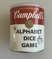TDC Games Campbell’s Alphabet Dice Word Game