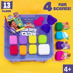 Air Dry Clay Case Scented Variety Play Doh Modeling Supplies
