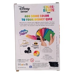 Disney Colorbrain Trivia Game | 22 Colors + 170 Cards | 2–10 Players Ages 8+