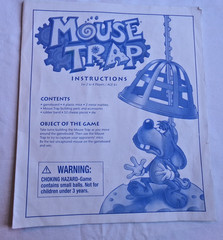 VINTAGE Mouse Trap COMPLETE Milton Bradley 2005 Classic Board Game Kids Family
