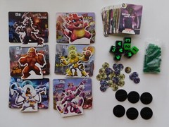 King of Tokyo 2017 Board Game & RARE Promos! 100% Complete! W/ Baby Gigazaur!
