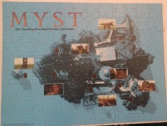 Myst Board Game 1998 University Games – Adventure Puzzle- Used Complete