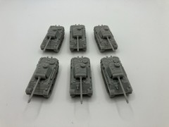 Memoir ’44 Panther Tank Set Of 6- German Elite Armor Unit Leaders – Custom Scale