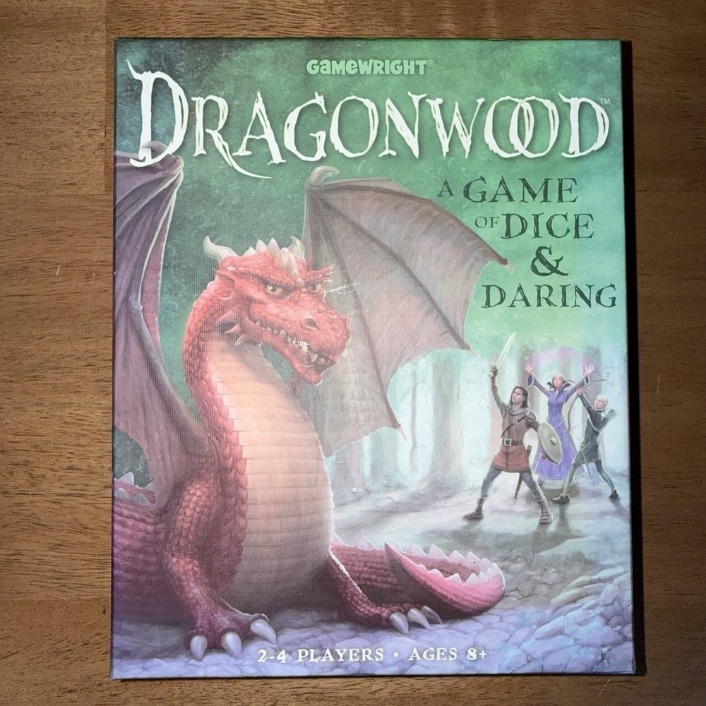 Gamewright Dragonwood A Game of Dice & Daring Strategy Board Game 2-4 Players